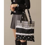 リボン ギンガム パッチワーク | レースレディース | 詳細画像4