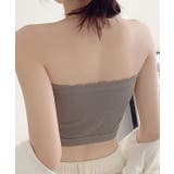 ソリッドカラー メロウフリル カップ付き | レースレディース  | 詳細画像11 