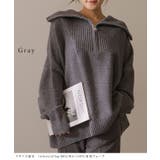 ミックスカラー ハーフジップ 長袖 | レースレディース  | 詳細画像5 