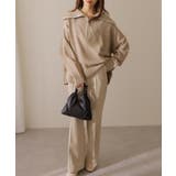 ミックスカラー ハーフジップ 長袖 | レースレディース  | 詳細画像9 