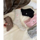 ミックスカラー ハート刺繍 リブ | レースレディース | 詳細画像11
