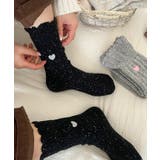 ミックスカラー ハート刺繍 リブ | レースレディース | 詳細画像4