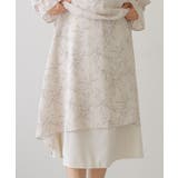 ボタニカル柄 ビッグカラー キャンディ袖 | レースレディース  | 詳細画像20 