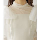 シアー リボン付き ノースリーブ | レースレディース  | 詳細画像15 