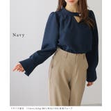 スタンドカラー パフスリーブ風 タイ付き | レースレディース | 詳細画像6