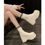 レザー調 厚底 タンクソール | レースレディース  | 詳細画像6 