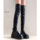 レザー調 厚底 タンクソール | レースレディース  | 詳細画像2 