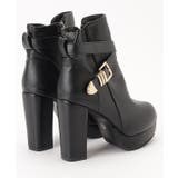 レザー調 クロスベルト プラットフォーム | レースレディース  | 詳細画像18 