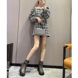 レザー調 ベルト付き レースアップ | レースレディース  | 詳細画像10 