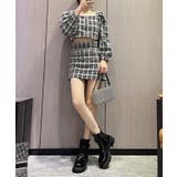 レザー調 ベルト付き レースアップ | レースレディース  | 詳細画像5 