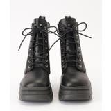 レザー調 超厚底 3段 | レースレディース  | 詳細画像12 