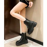 レザー調 超厚底 3段 | レースレディース  | 詳細画像8 