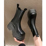 厚底 3段 レザー調 | レースレディース  | 詳細画像6 