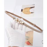 レザー調 パール バックル | レースレディース  | 詳細画像12 