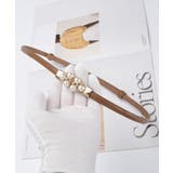 レザー調 パール バックル | レースレディース  | 詳細画像8 