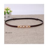 レザー調 パール ビジュー | レースレディース  | 詳細画像4 