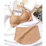 ソリッドカラー シームレス ブラ&ショーツ | レースレディース | 詳細画像9