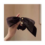 ベロア調 ビッグ リボン | レースレディース  | 詳細画像14 