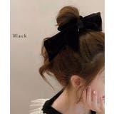 ベロア調 ビッグ リボン | レースレディース  | 詳細画像3 