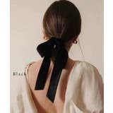 ベロア調 ロング リボン | レースレディース | 詳細画像3