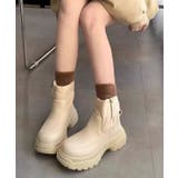 異素材 防寒 厚底 | レースレディース  | 詳細画像9 