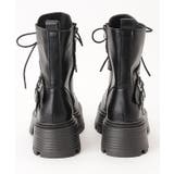 レザー調 厚底 ベルト付き | レースレディース | 詳細画像11