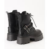 レザー調 厚底 ベルト付き | レースレディース | 詳細画像12