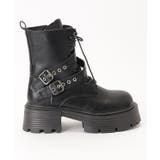 レザー調 厚底 ベルト付き | レースレディース | 詳細画像13