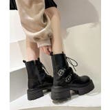 レザー調 厚底 ベルト付き | レースレディース | 詳細画像4