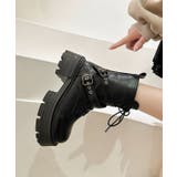 レザー調 厚底 ベルト付き | レースレディース | 詳細画像6