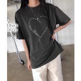 ハート ロゴプリント オーバーサイズ | レースレディース  | 詳細画像5 