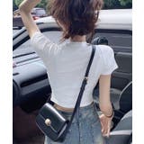 バタフライ クロップド丈 クルーネック | レースレディース | 詳細画像13