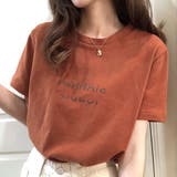 配色 ロゴプリント クルーネック | レースレディース | 詳細画像1