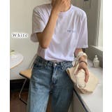 配色 ロゴ クルーネック | レースレディース | 詳細画像7