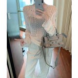 透かし編み クラッシュ ボートネック | レースレディース  | 詳細画像7 
