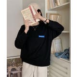 ワッフル素材 ワンポイント オーバーサイズ | レースレディース  | 詳細画像6 