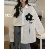 フラワー モチーフ レギュラーカラー | レースレディース | 詳細画像2