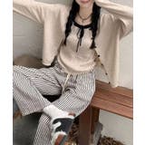配色 リボン ニット | レースレディース | 詳細画像13