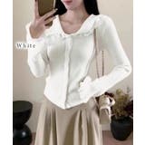 丸襟 レース リブ | レースレディース  | 詳細画像10 