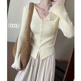 丸襟 レース リブ | レースレディース  | 詳細画像7 