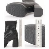 レザー調 スクエアトゥ プラットフォーム | レースレディース  | 詳細画像20 