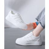 厚底 レザー調 ライン | レースレディース  | 詳細画像12 