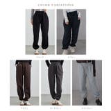 裏起毛 ソリッドカラー ウエスト | レースレディース  | 詳細画像2 