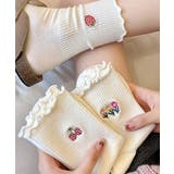 【5足セット】デザイン 刺繍 リブ | レースレディース | 詳細画像9