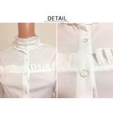 フリル ロングブラウス 長袖 | レースレディース | 詳細画像6