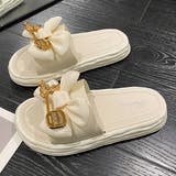 リボン メタル モチーフ | レースレディース | 詳細画像1
