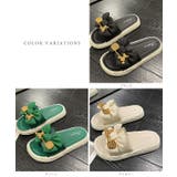 リボン メタル モチーフ | レースレディース | 詳細画像2