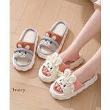 配色 ウサギ ワッフル | レースレディース  | 詳細画像3 