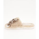 チェック柄 リボン ファー | レースレディース  | 詳細画像10 