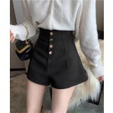 フロントボタン ハイウエスト フレア | レースレディース  | 詳細画像3 